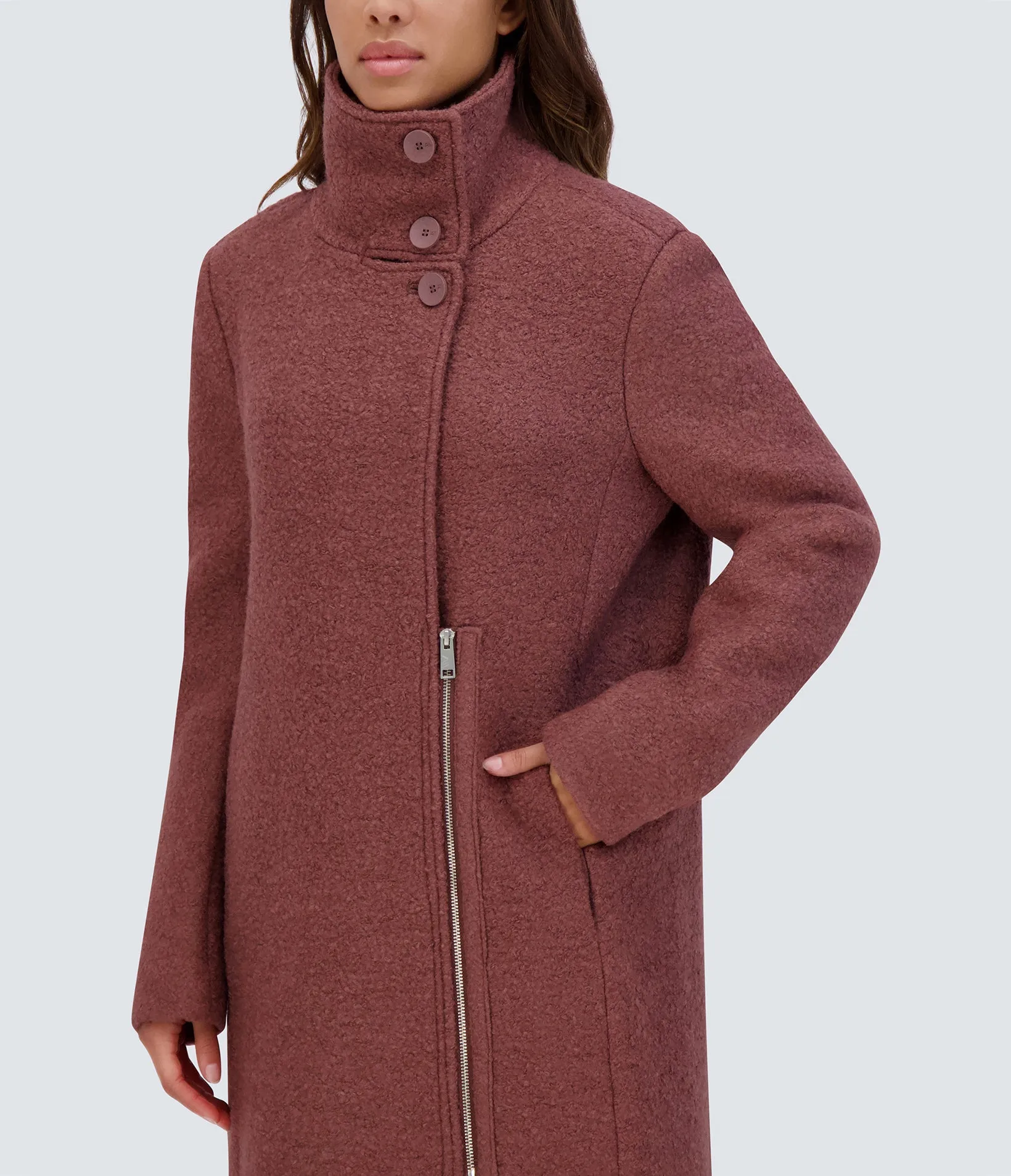 Geller Textured Wool Coat