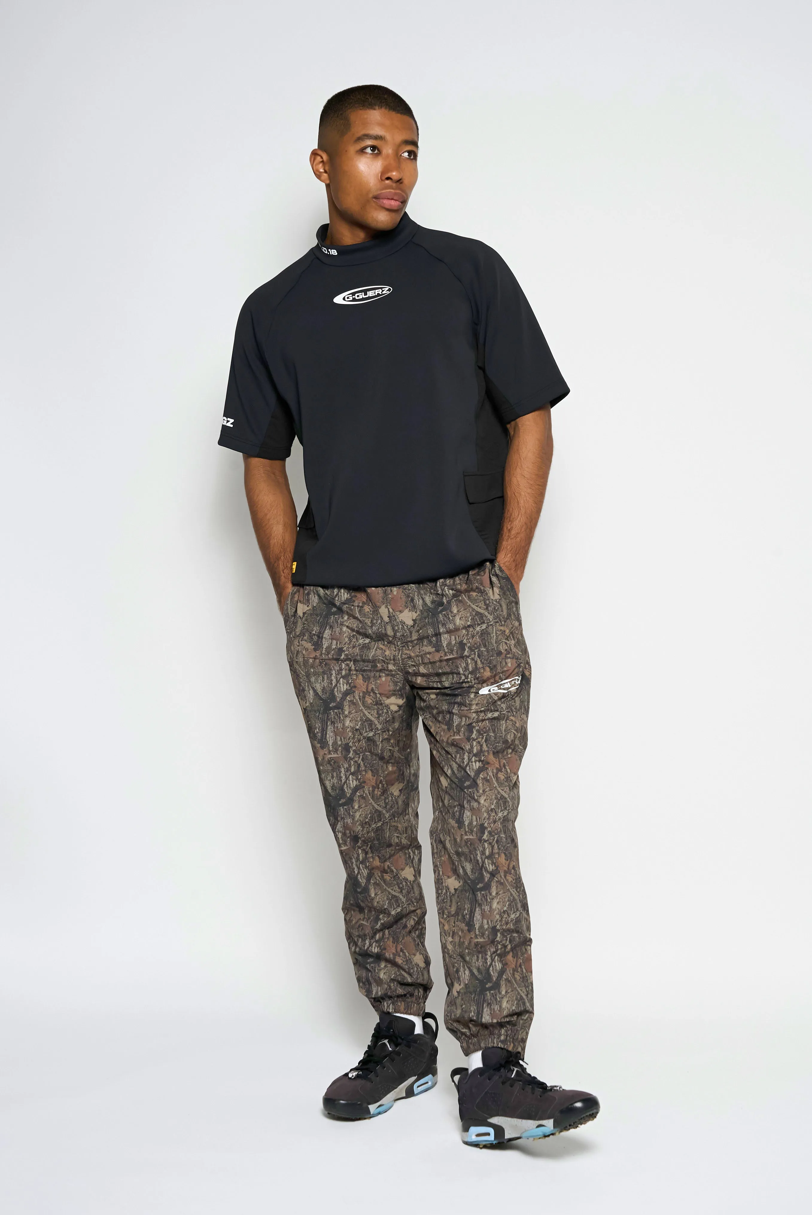 GG MILITARY MOCK NECK S/S