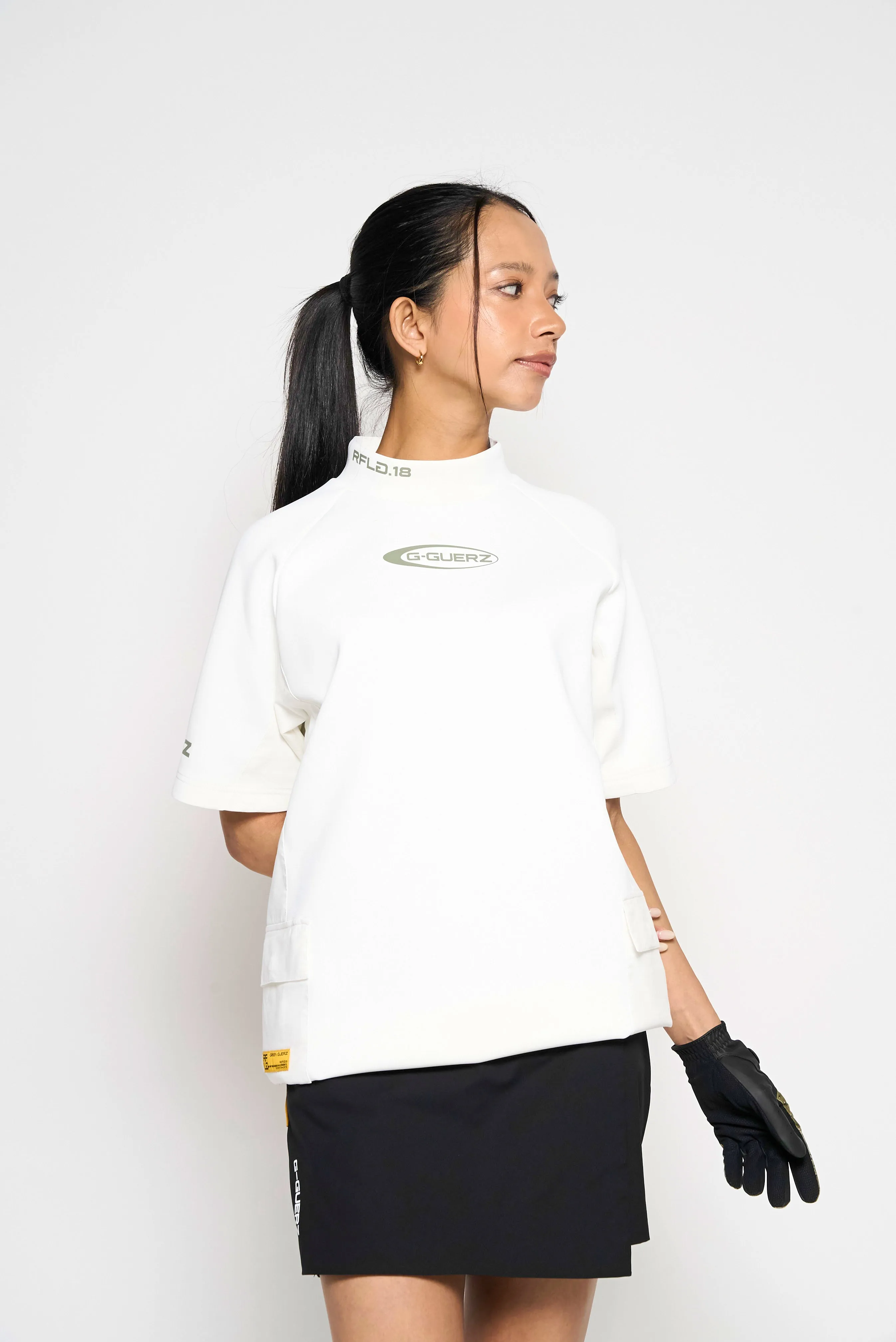 GG MILITARY MOCK NECK S/S