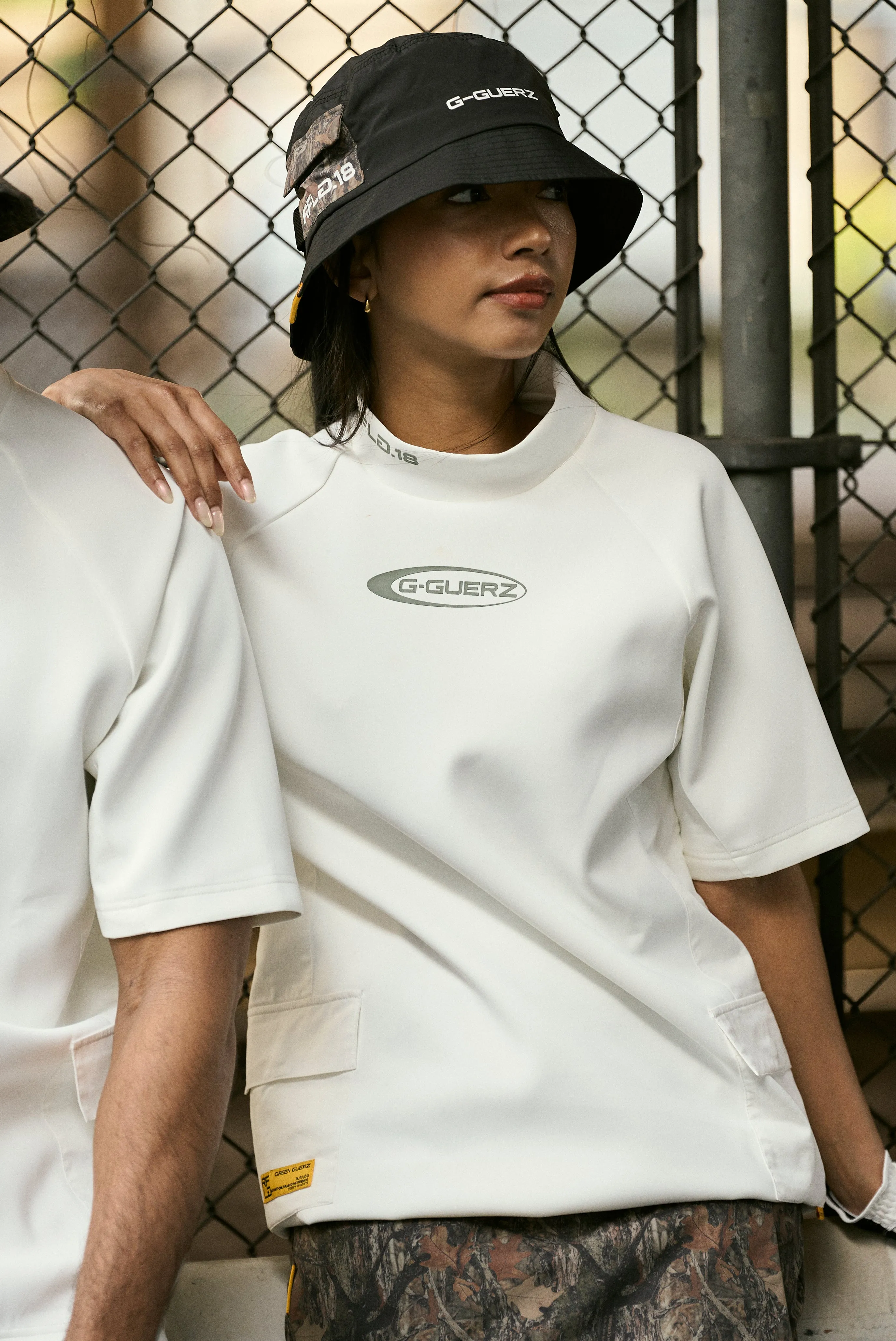 GG MILITARY MOCK NECK S/S
