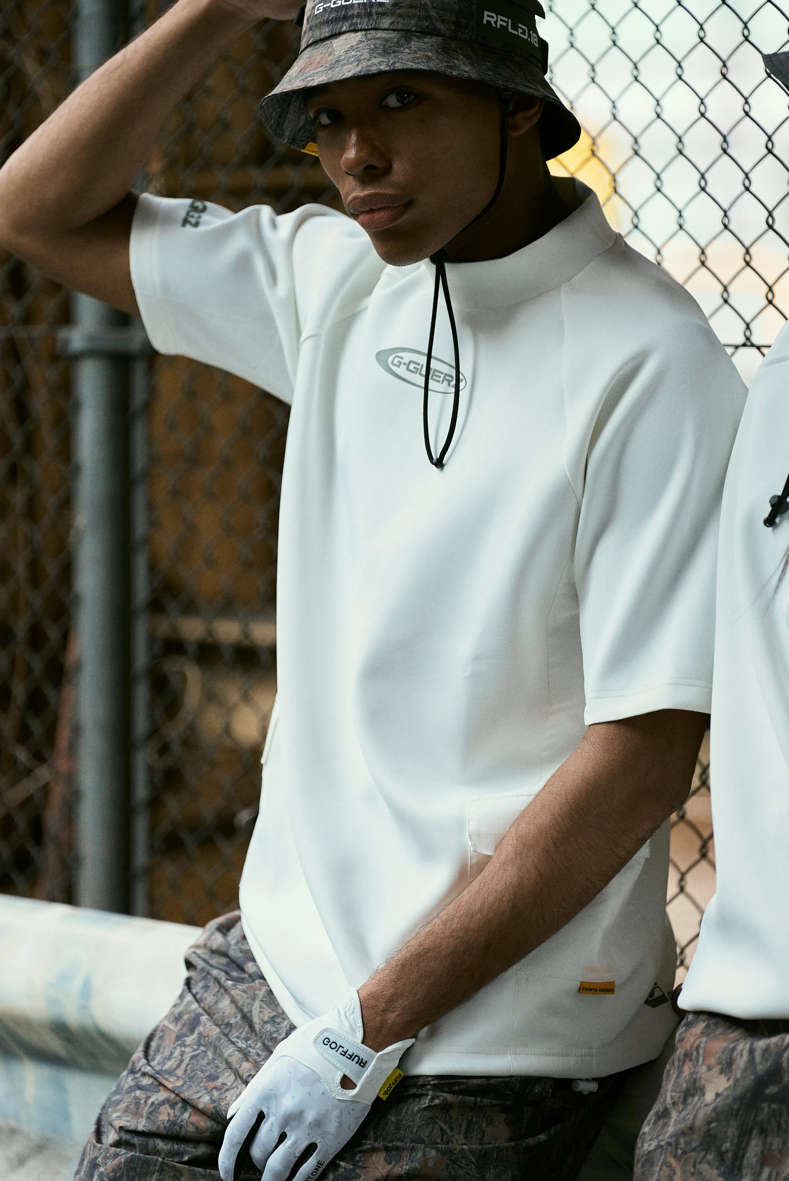 GG MILITARY MOCK NECK S/S