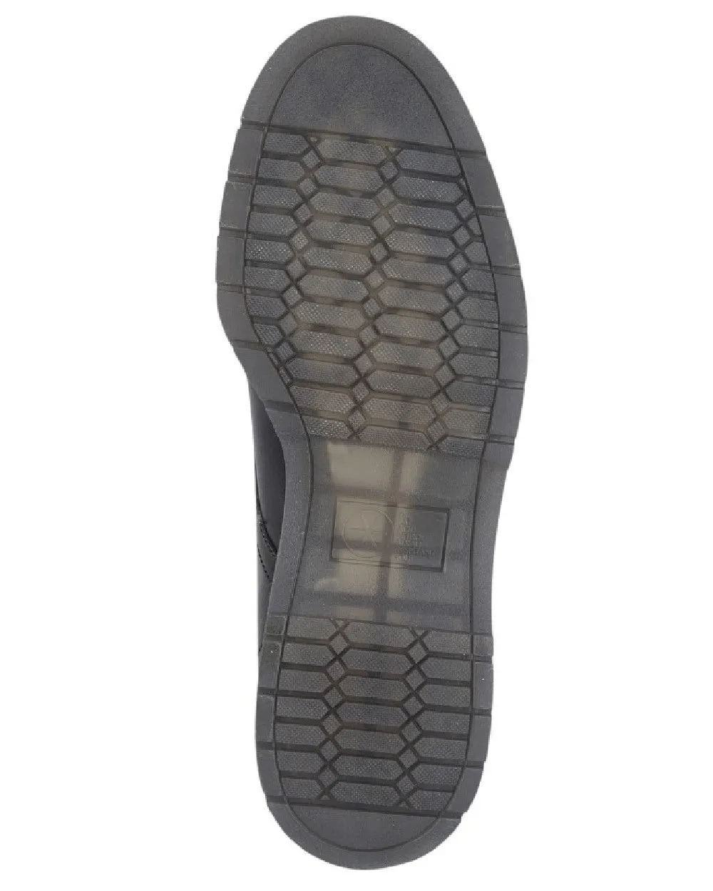 Grafters 4 Eyelet Smooth Leather Uniform Shoes Grafters Shoes