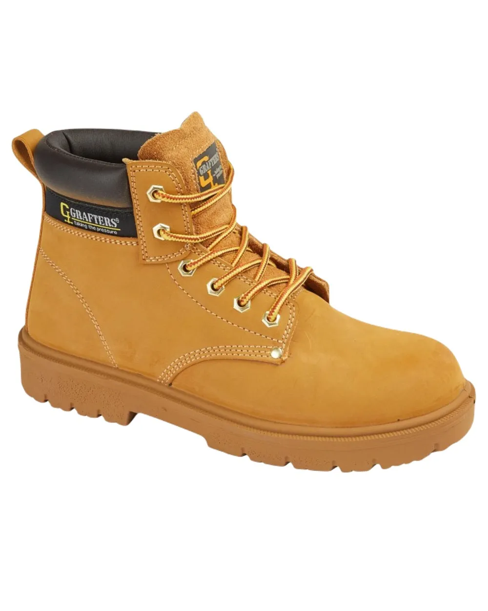 Grafters 6 Eye Safety Boots Grafters Shoes