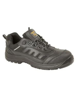 Grafters Coated Leather Fully Composite Non Metal Safety Trainer Shoes Grafters Shoes