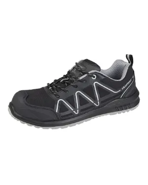 Grafters Fully Composite Overlaid Mesh Non Metal Safety Trainers Grafters Shoes