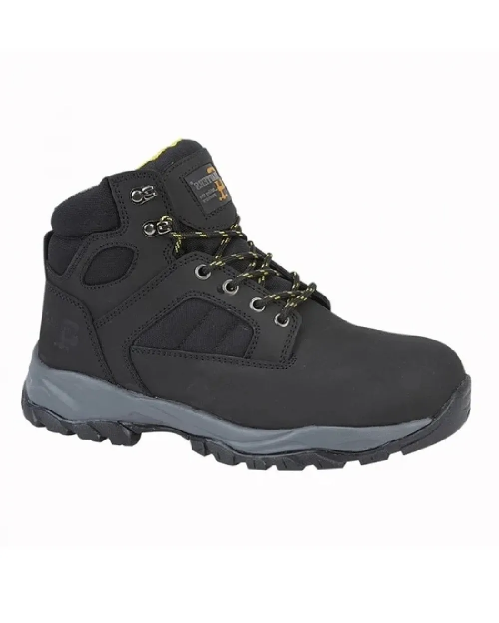 Grafters Mens Action Nubuck Safety Ankle Boots Grafters Shoes
