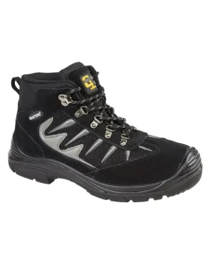 Grafters Mens Real Suede Hiker Type Safety Ankle Boots Grafters Shoes