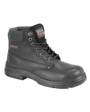 Grafters Super Wide EEEE Fitting 7 Eyelet Safety Boots Grafters Shoes