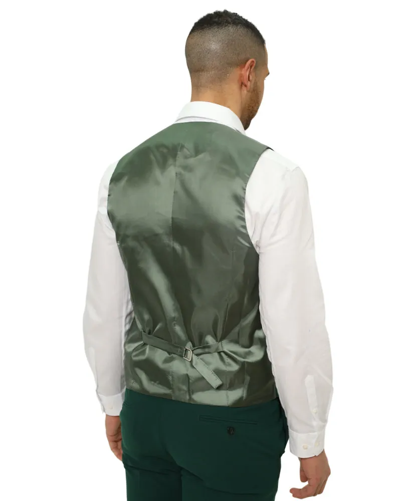 Green Flora Classic 3 Piece Men's Suit