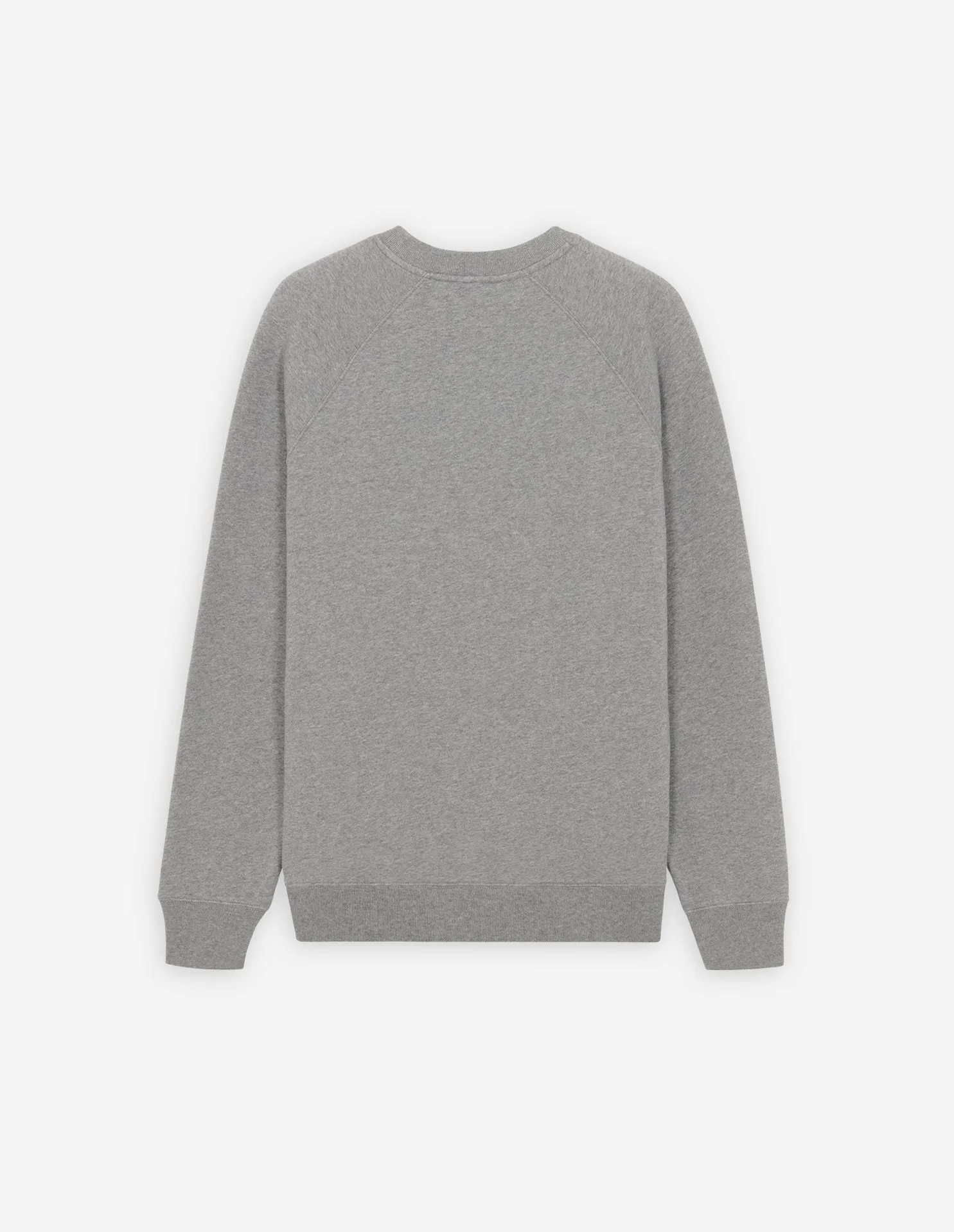 Grey Fox Head Patch Classic Sweatshirt Grey Melange
