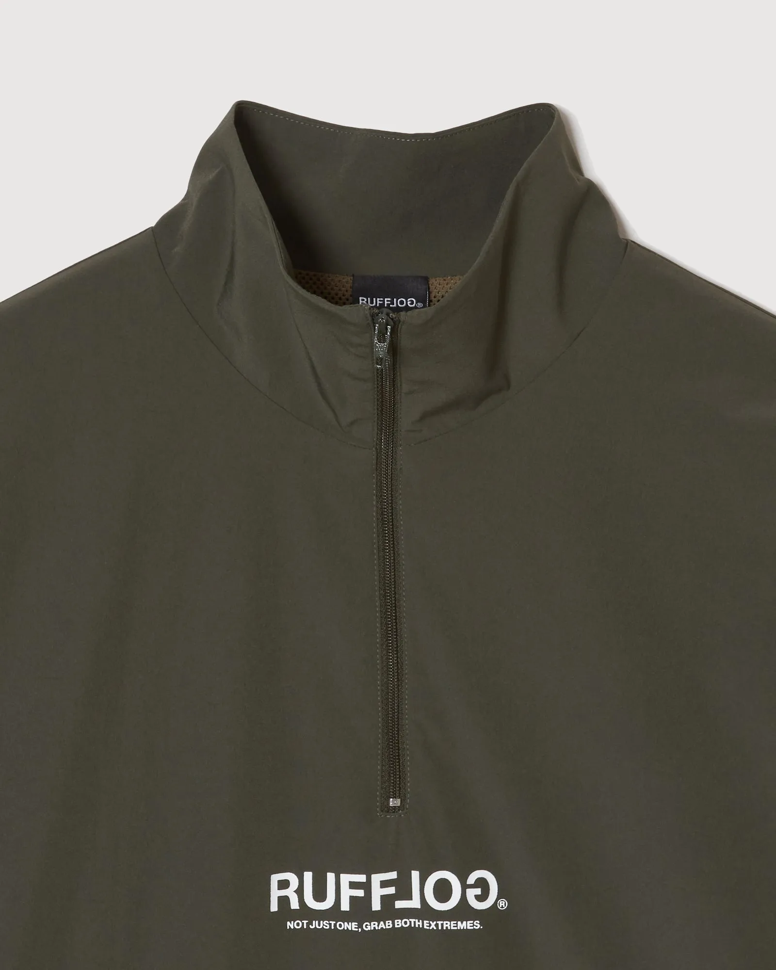 HALF ZIP PISTE KHAKI