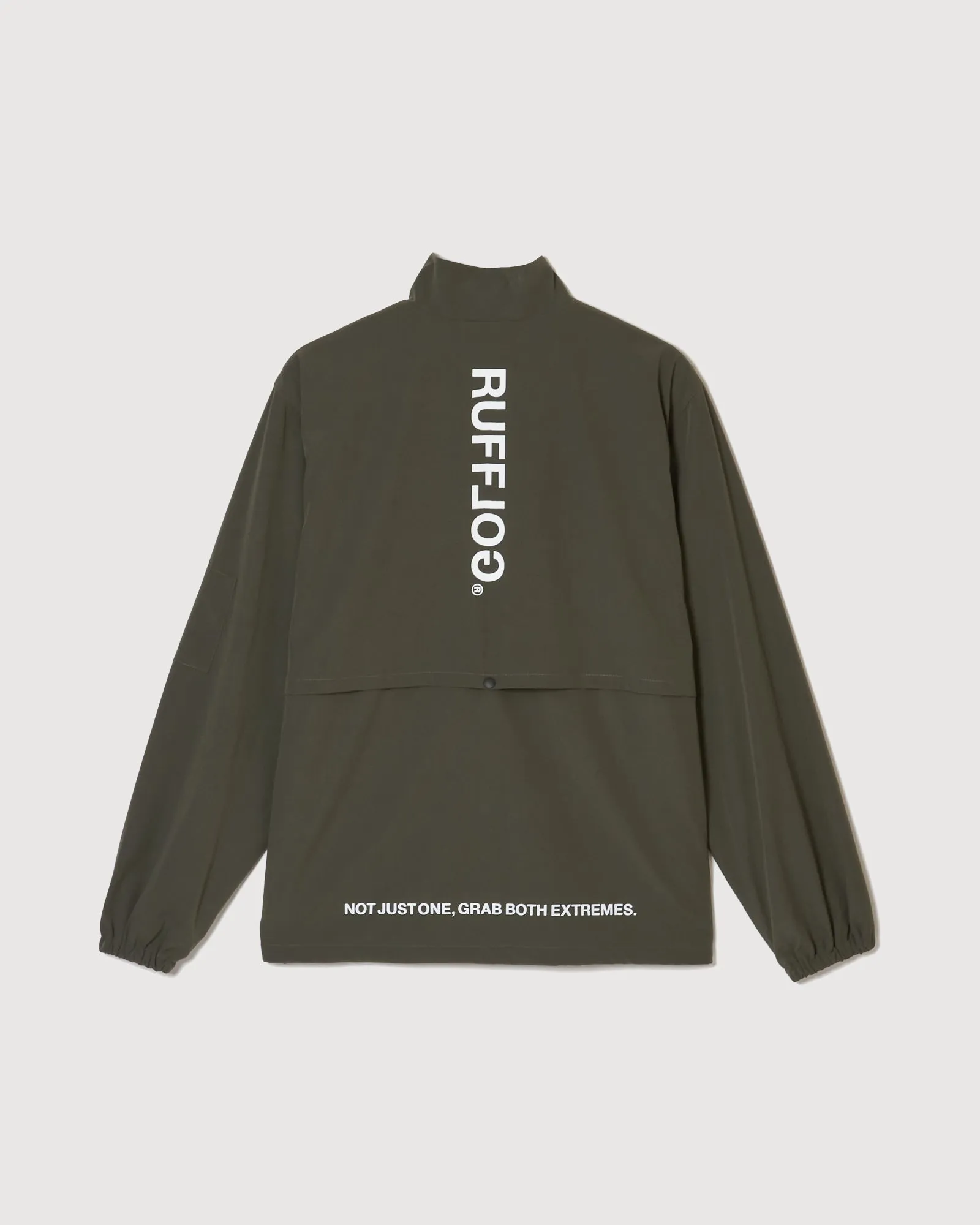 HALF ZIP PISTE KHAKI