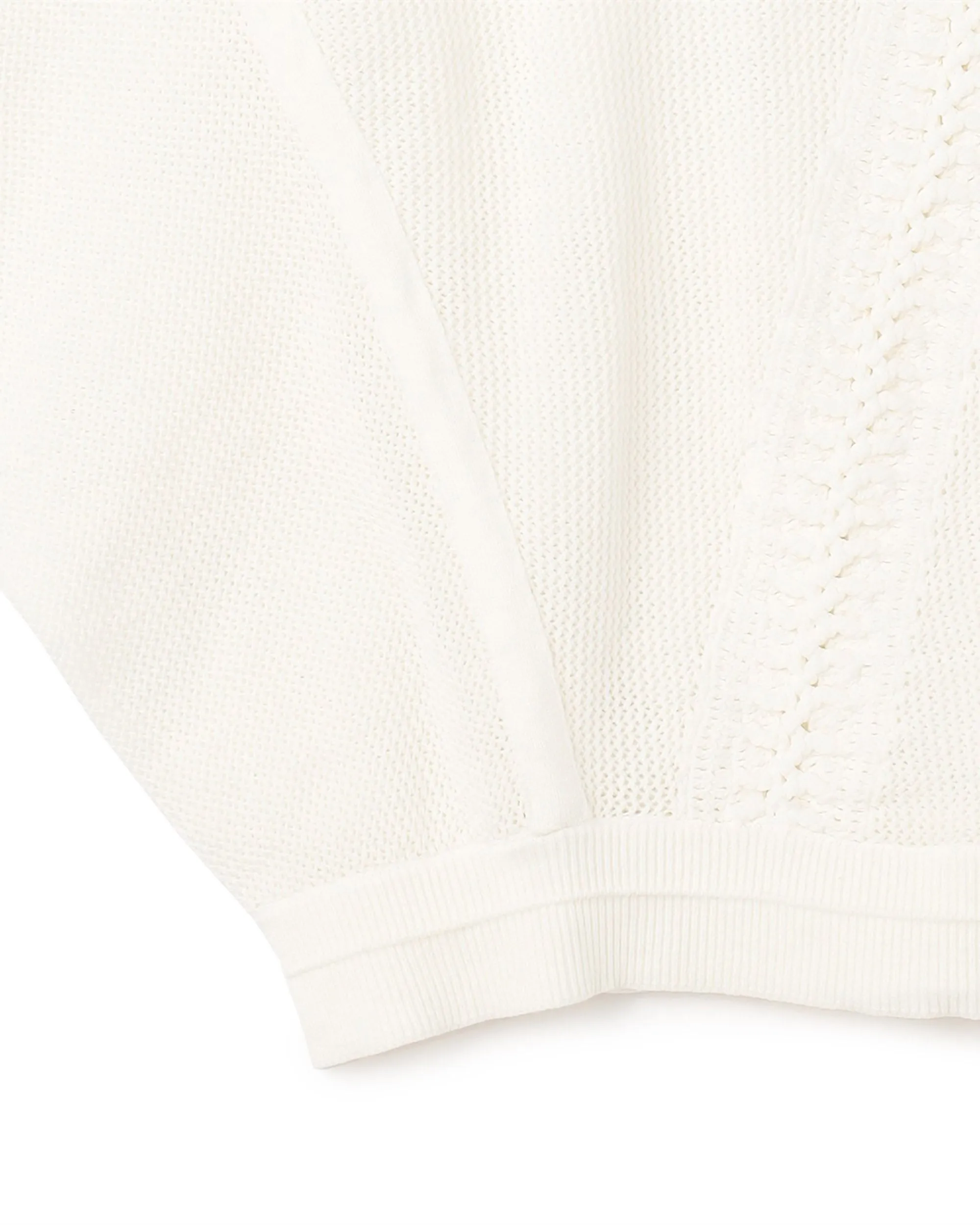 Handmade Crochet Deco Cotton Poly Knit Top Clothing_Atsuro-Tayama