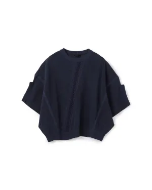 Handmade Crochet Deco Cotton Poly Knit Top Clothing_Atsuro-Tayama