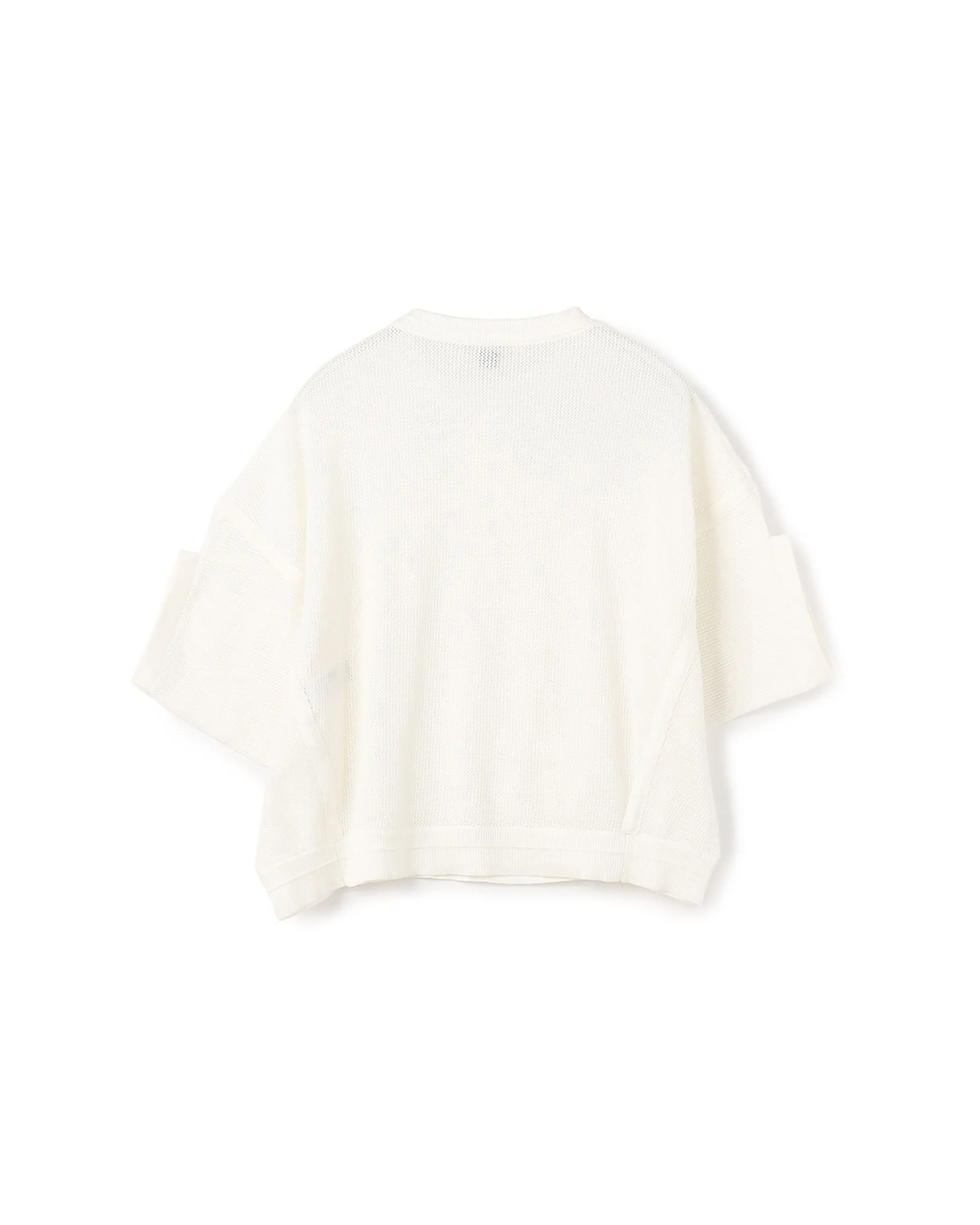 Handmade Crochet Deco Cotton Poly Knit Top Clothing_Atsuro-Tayama