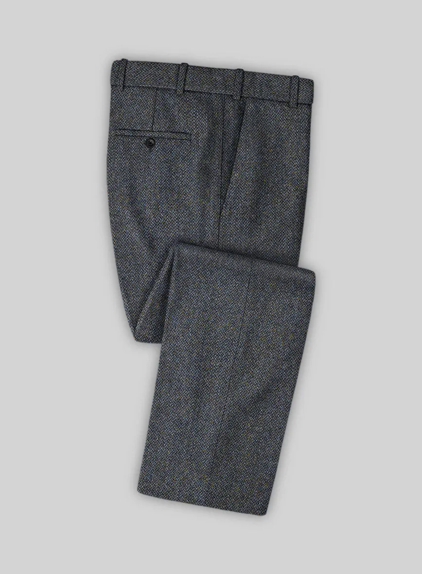 Harris Tweed Barley Blue Suit