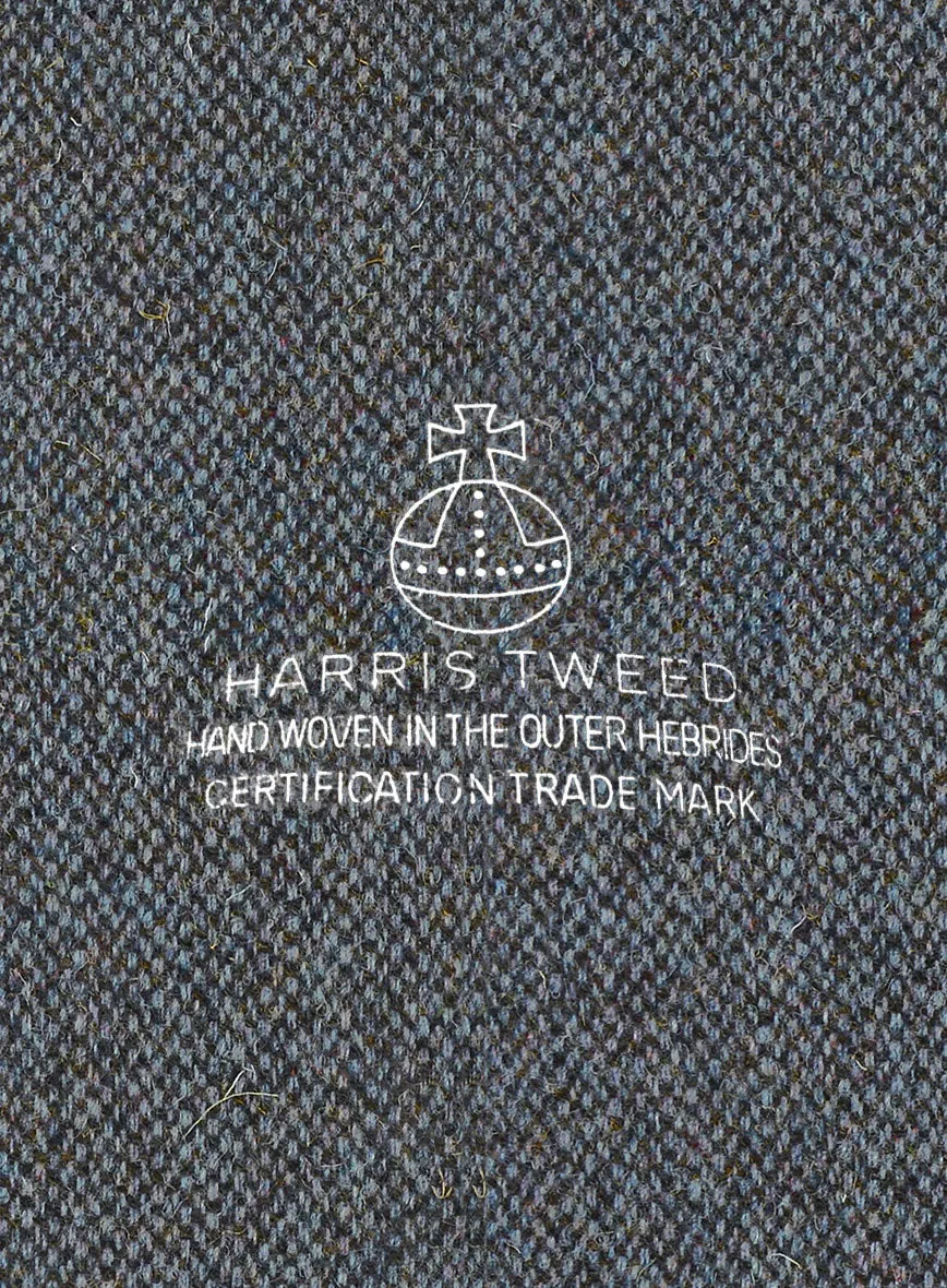 Harris Tweed Barley Blue Suit