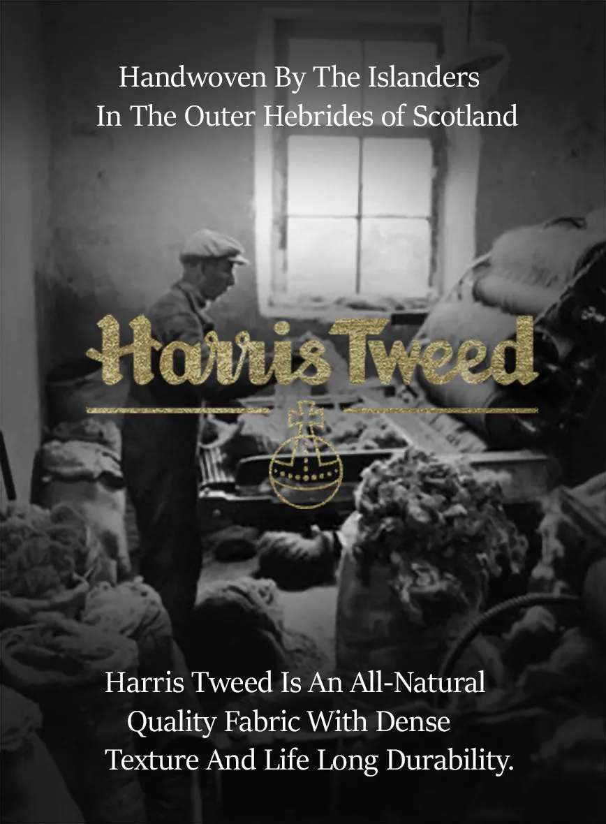 Harris Tweed Barley Blue Suit