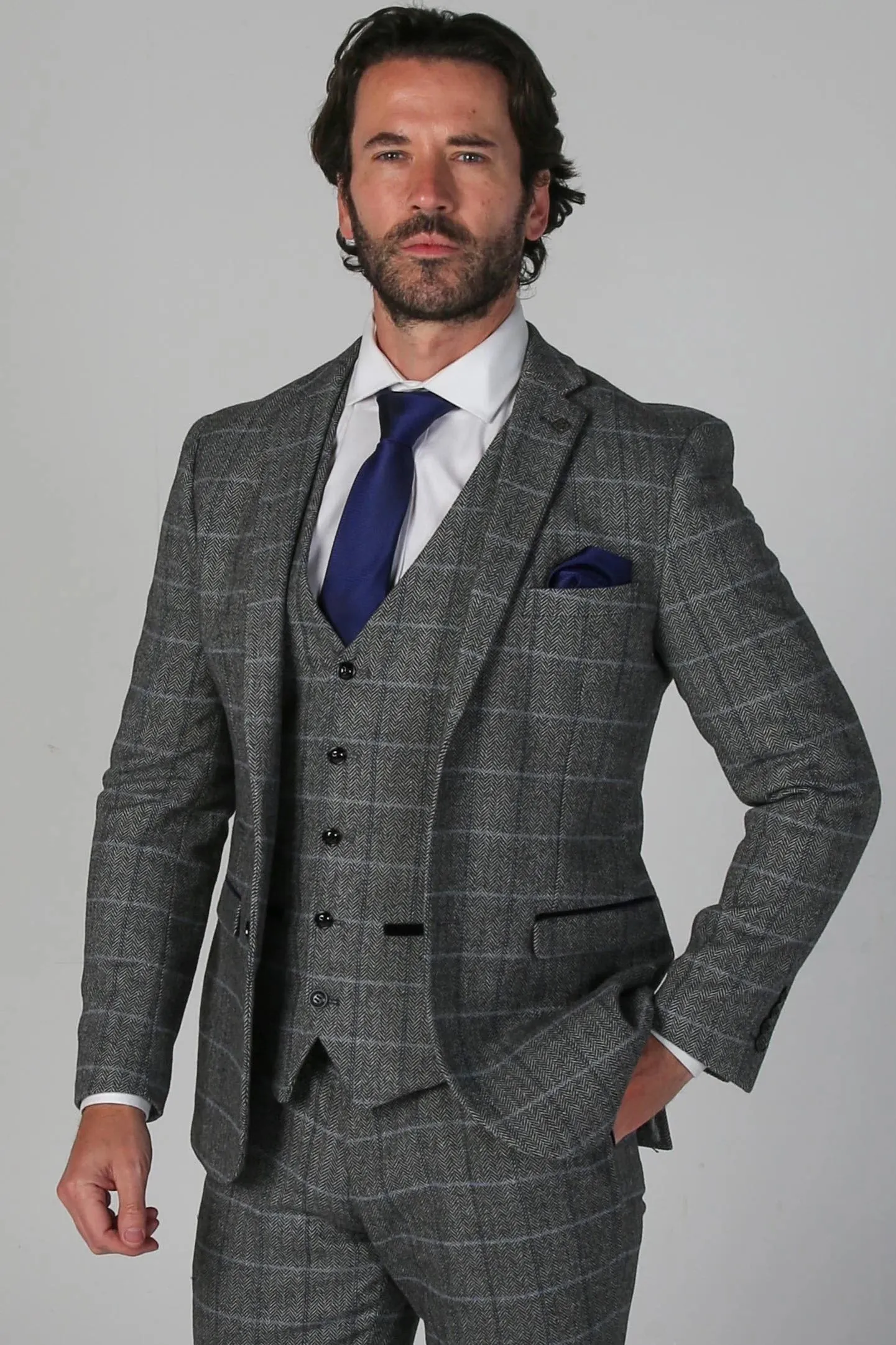 Harris - Tweed Blazer Formal Office Wedding Sport Coat