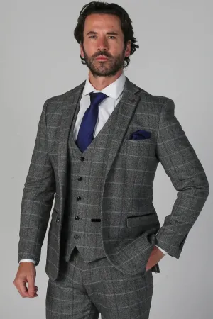 Harris - Tweed Blazer Formal Office Wedding Sport Coat