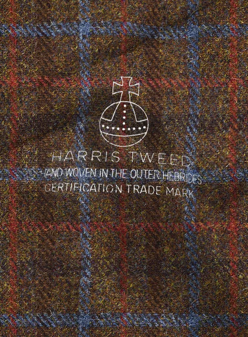 Harris Tweed Brown Checks Suit