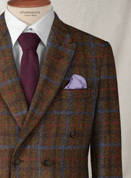 Harris Tweed Brown Checks Suit