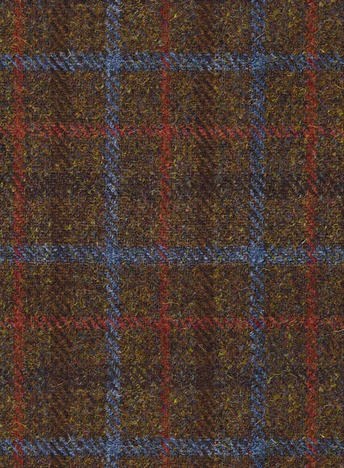 Harris Tweed Brown Checks Suit