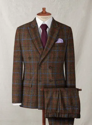 Harris Tweed Brown Checks Suit