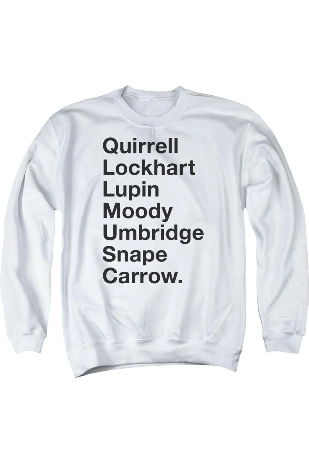 Harry Potter Professors Adult Crewneck Sweatshirt