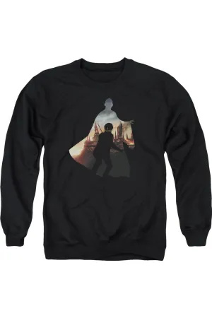Harry Potter Voldemort Looms Adult Crewneck Sweatshirt