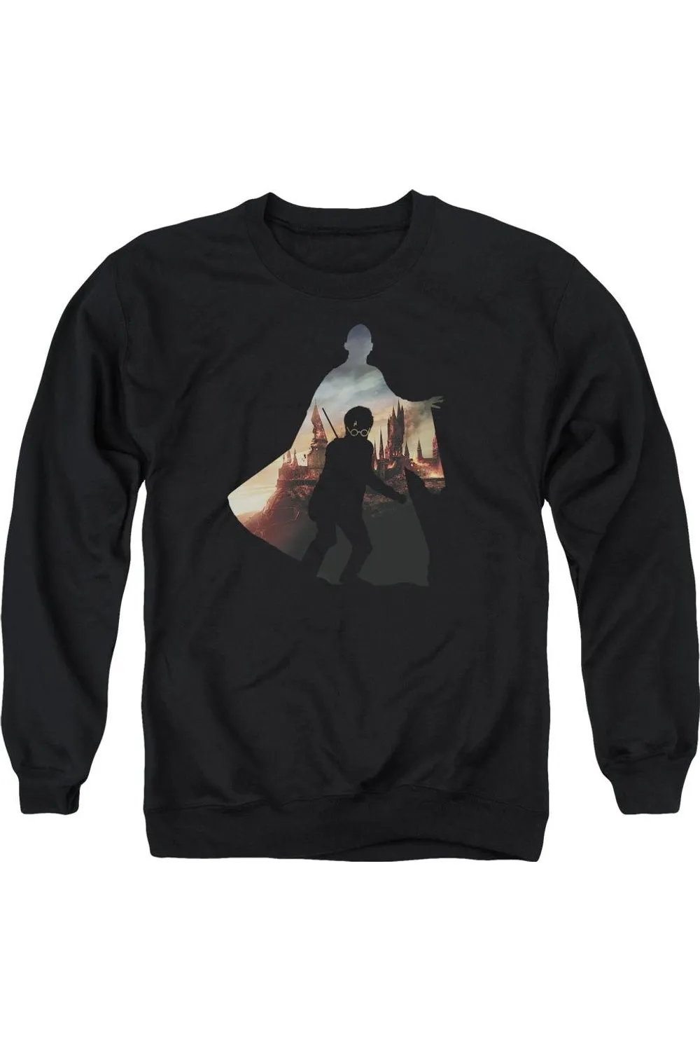 Harry Potter Voldemort Looms Adult Crewneck Sweatshirt