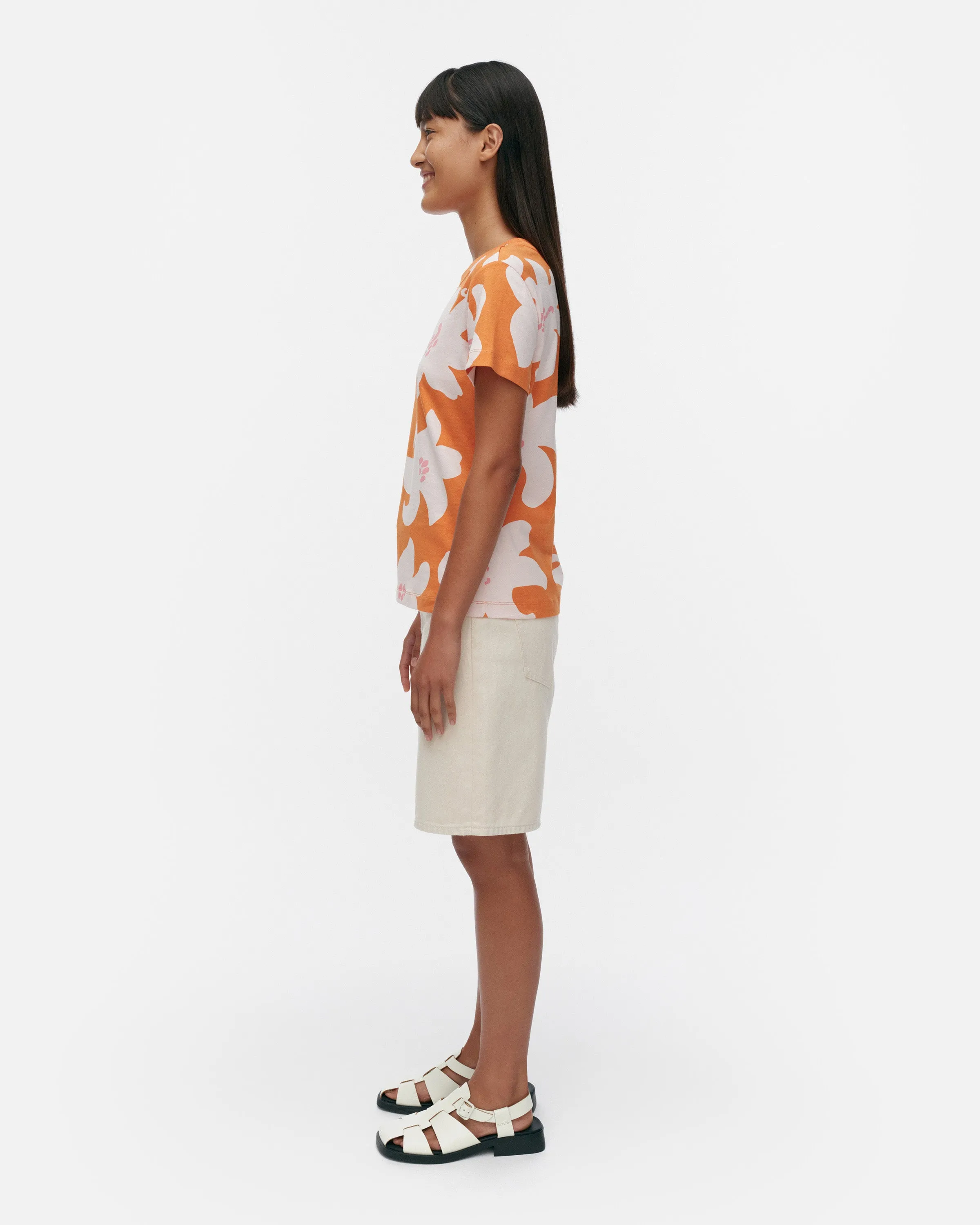 Heleys Villinarsissi Slim Short Sleeve Top 60cm Clothing_Marimekko