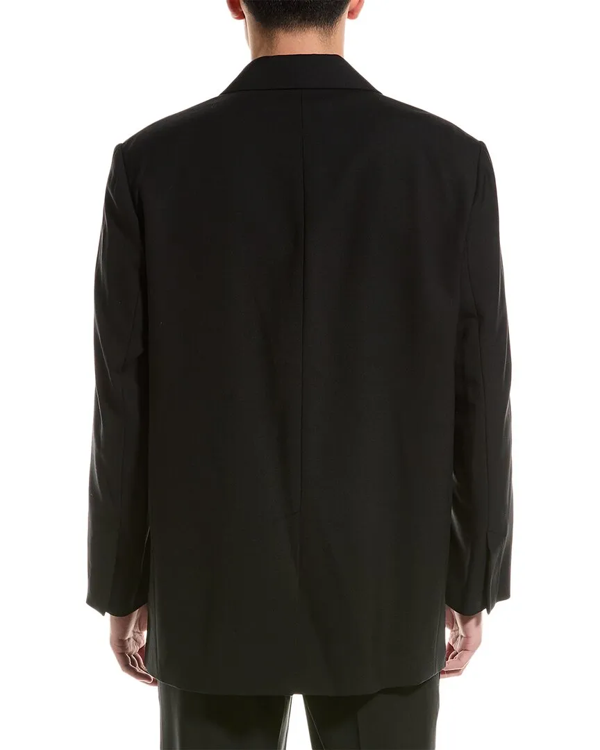 Helmut Lang Oversized Wool-Blend Blazer