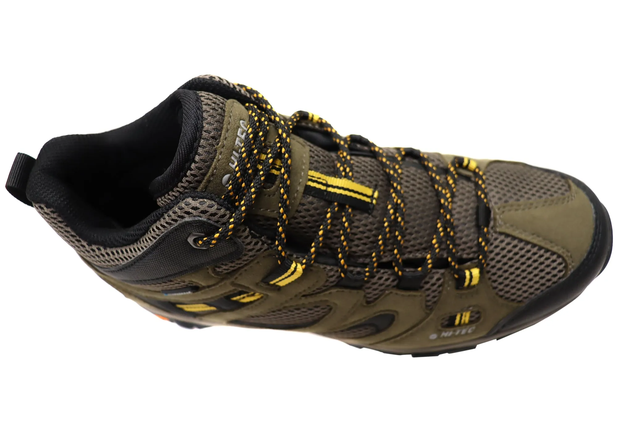 Hi Tec Mens Ravus Vent Lite Mid Waterproof Comfortable Hiking Boots Hi Tec Shoes