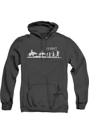 Hobbit Orc Company Adult Heather Hoodie / Hooded Sweatshirt
