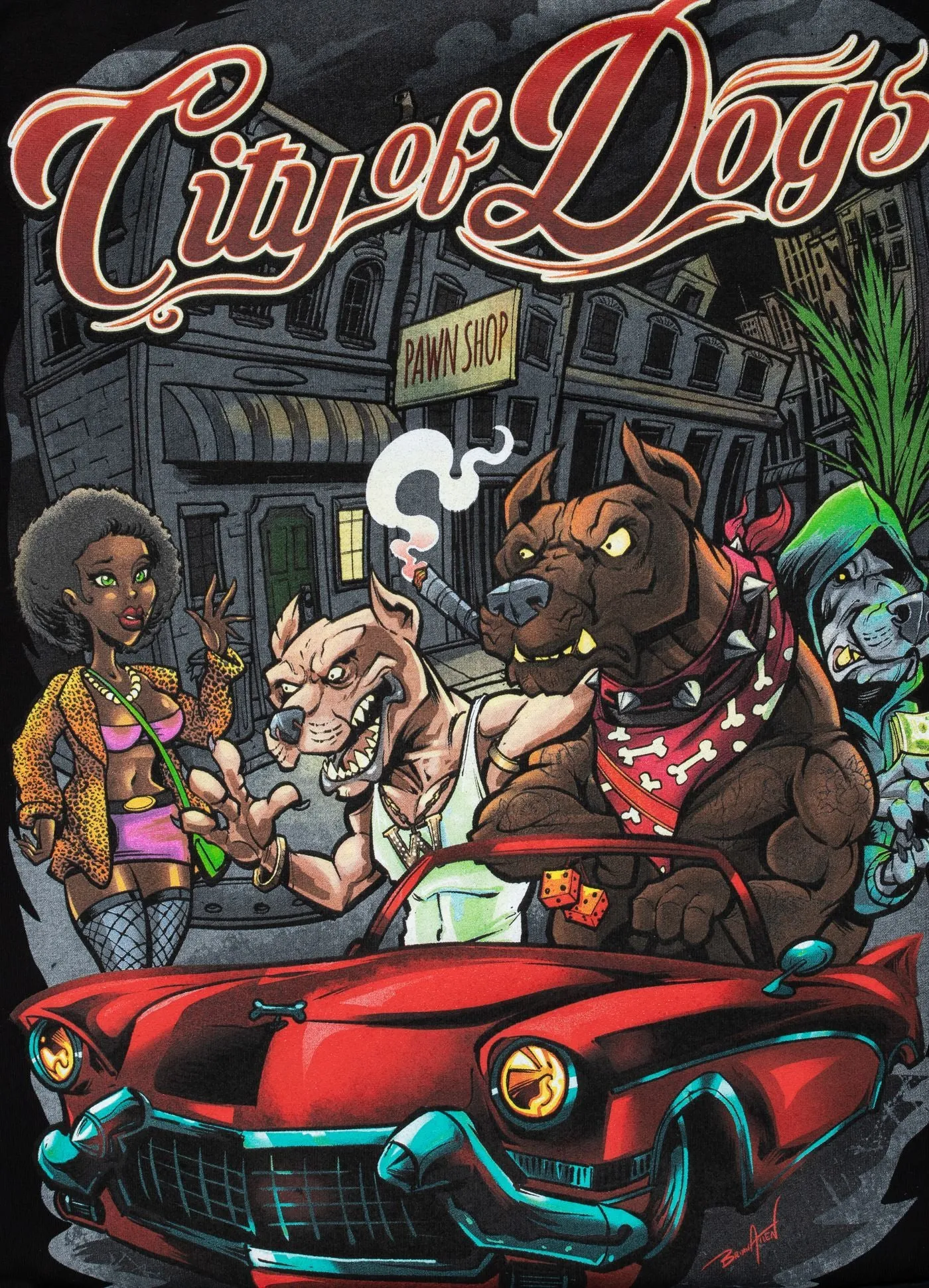 Hooded City Of Dogs 19