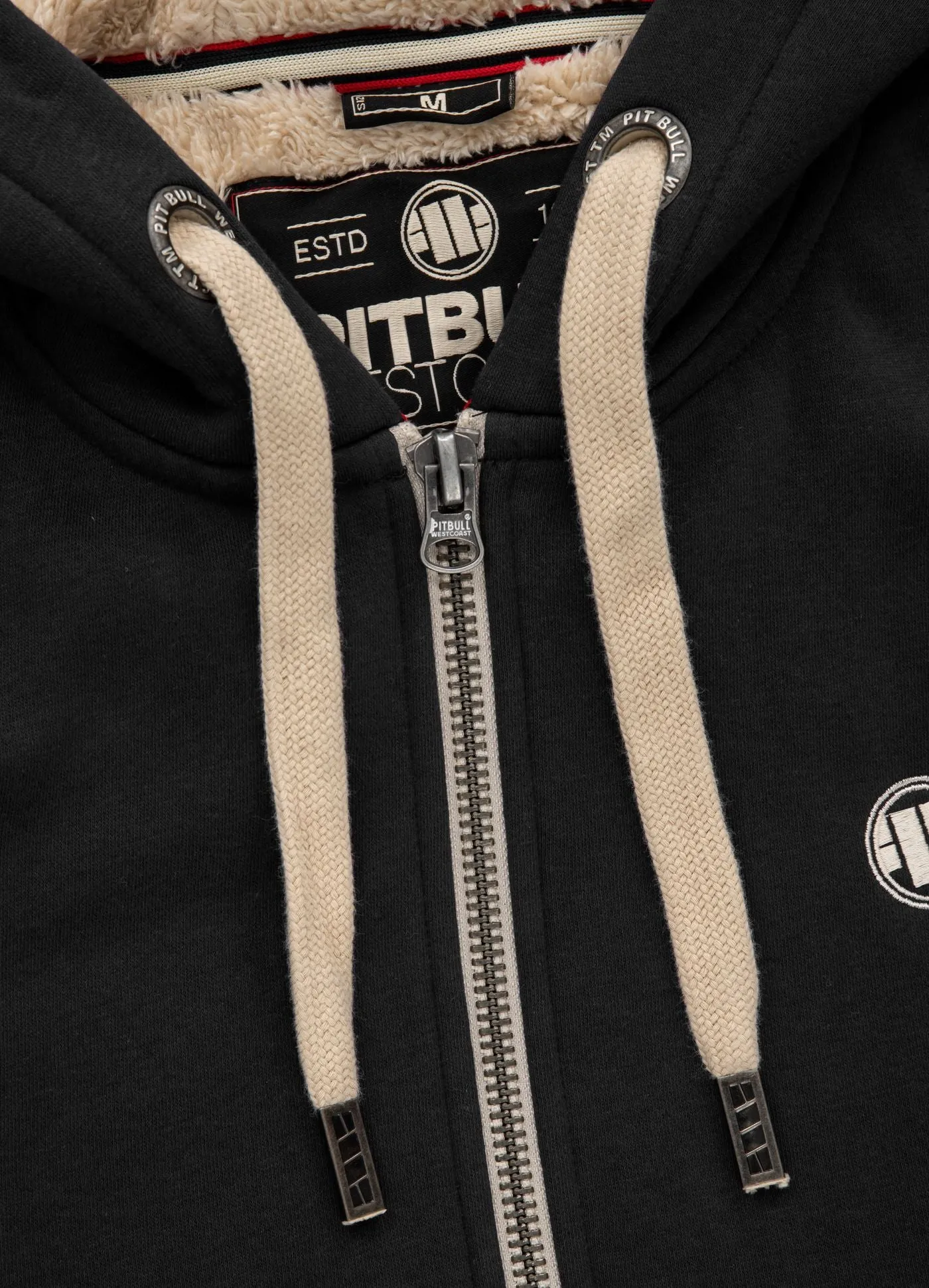 Hooded Zip Sherpa Ruffin