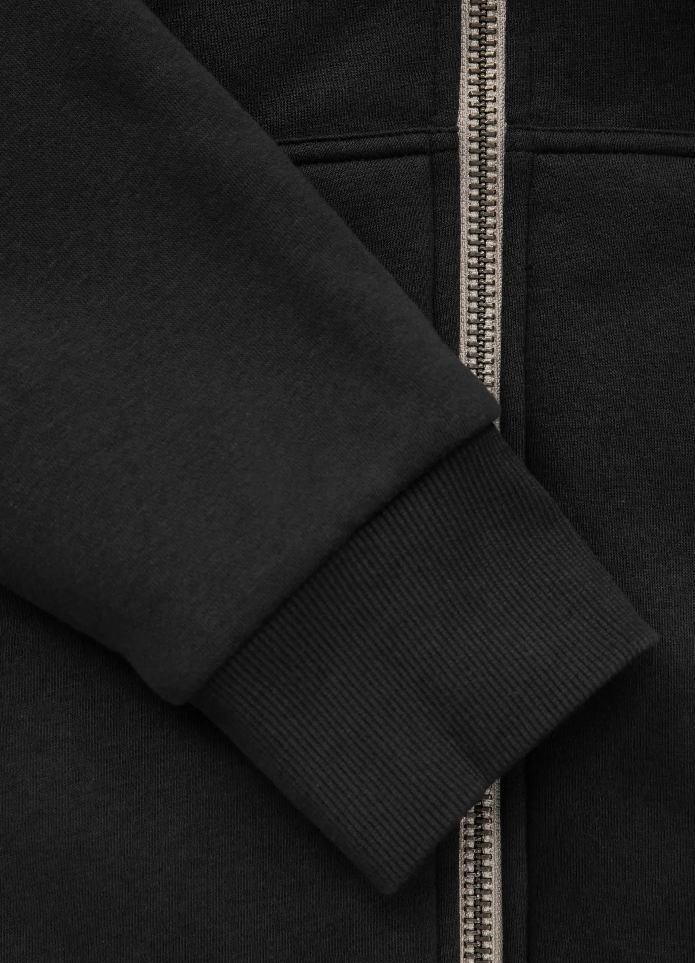 Hooded Zip Sherpa Ruffin