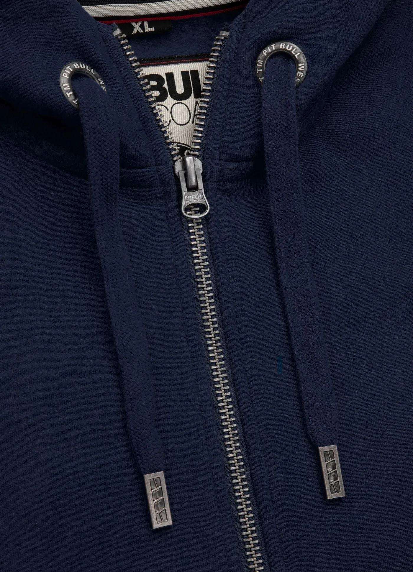 Hooded Zip Small Logo