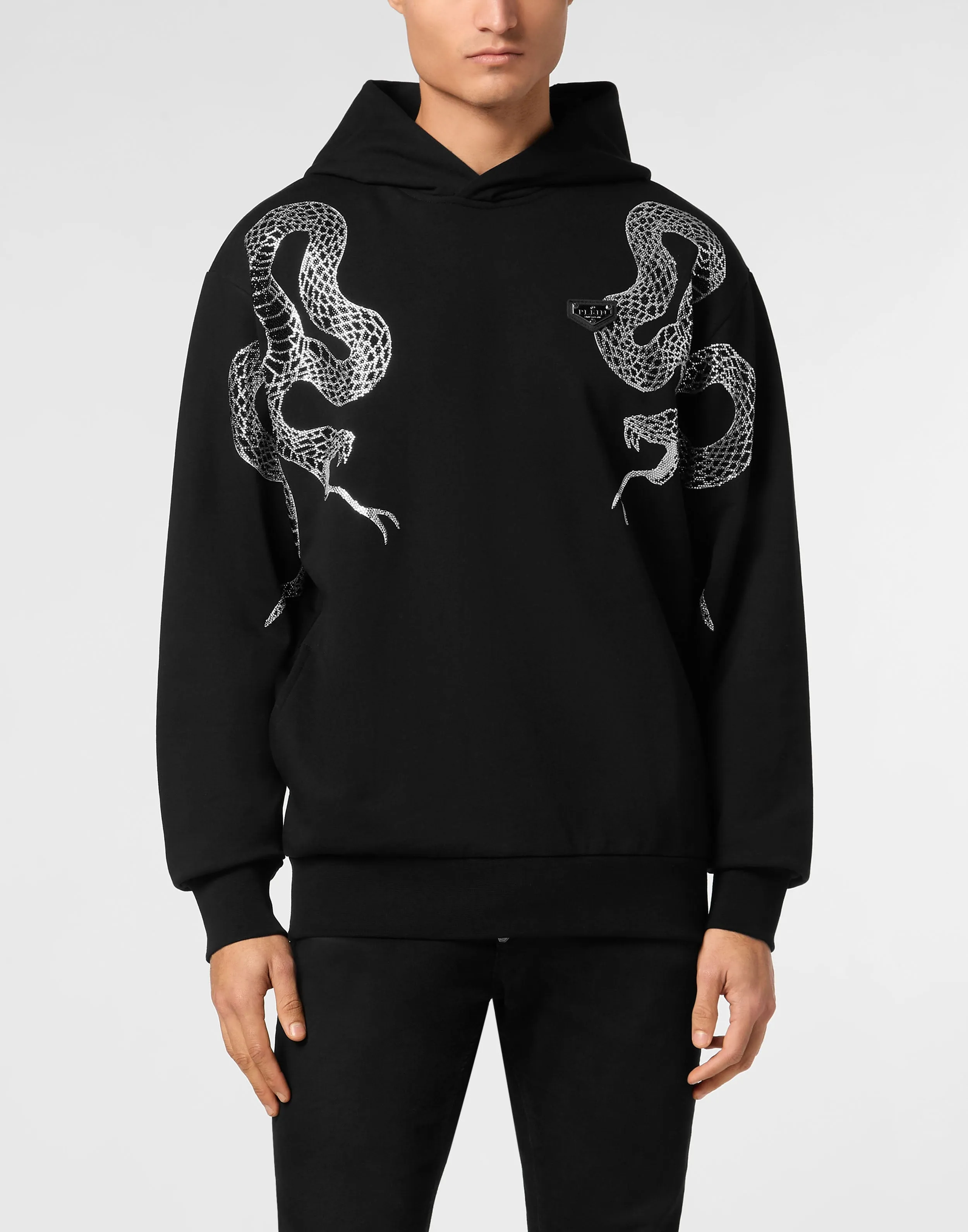 Hoodie Crystal Snake