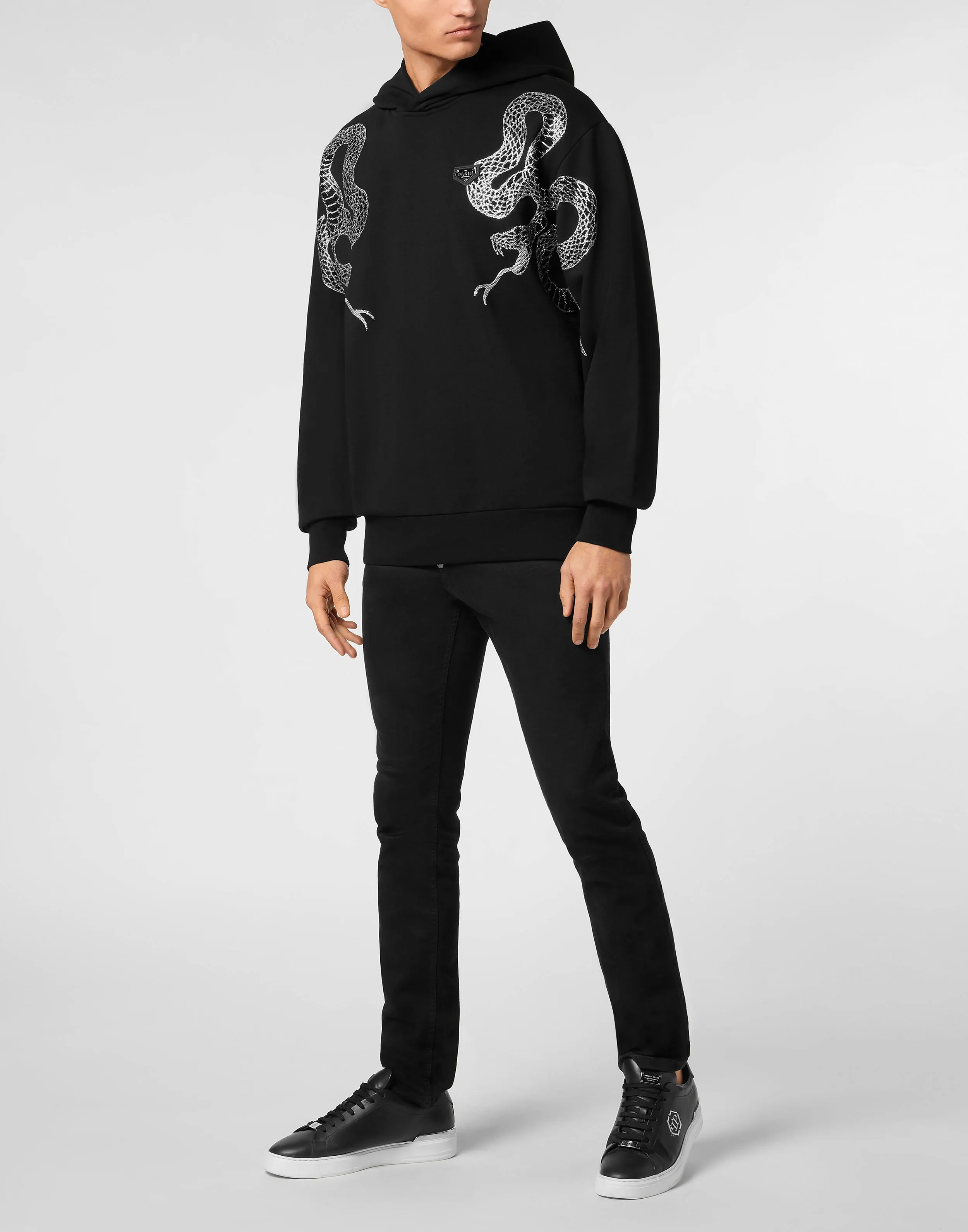 Hoodie Crystal Snake