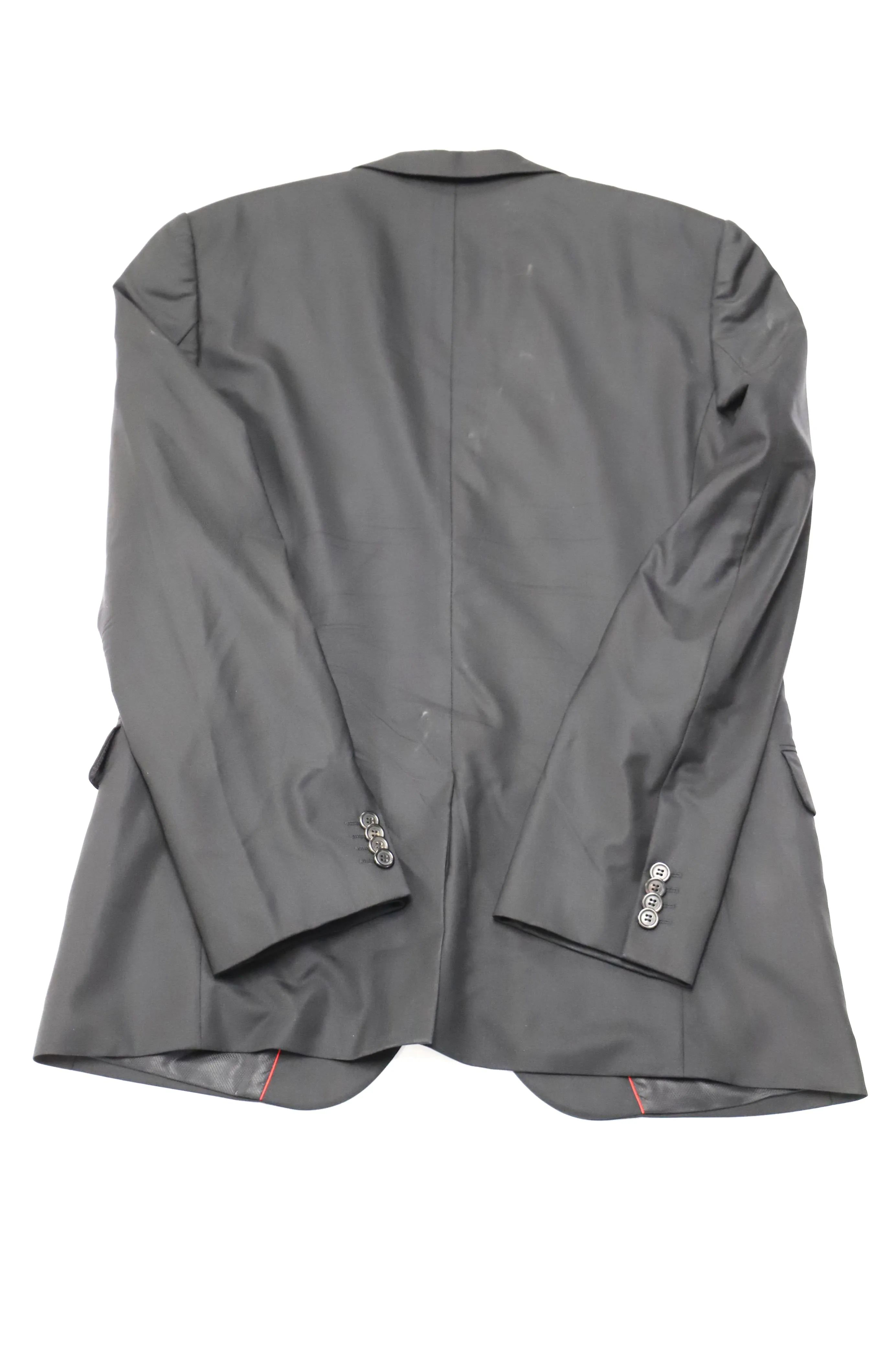 Hugo Boss Single-Breasted Blazer in Black Wool