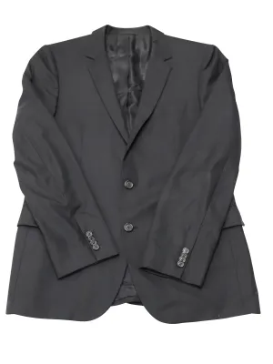 Hugo Boss Single-Breasted Blazer in Black Wool