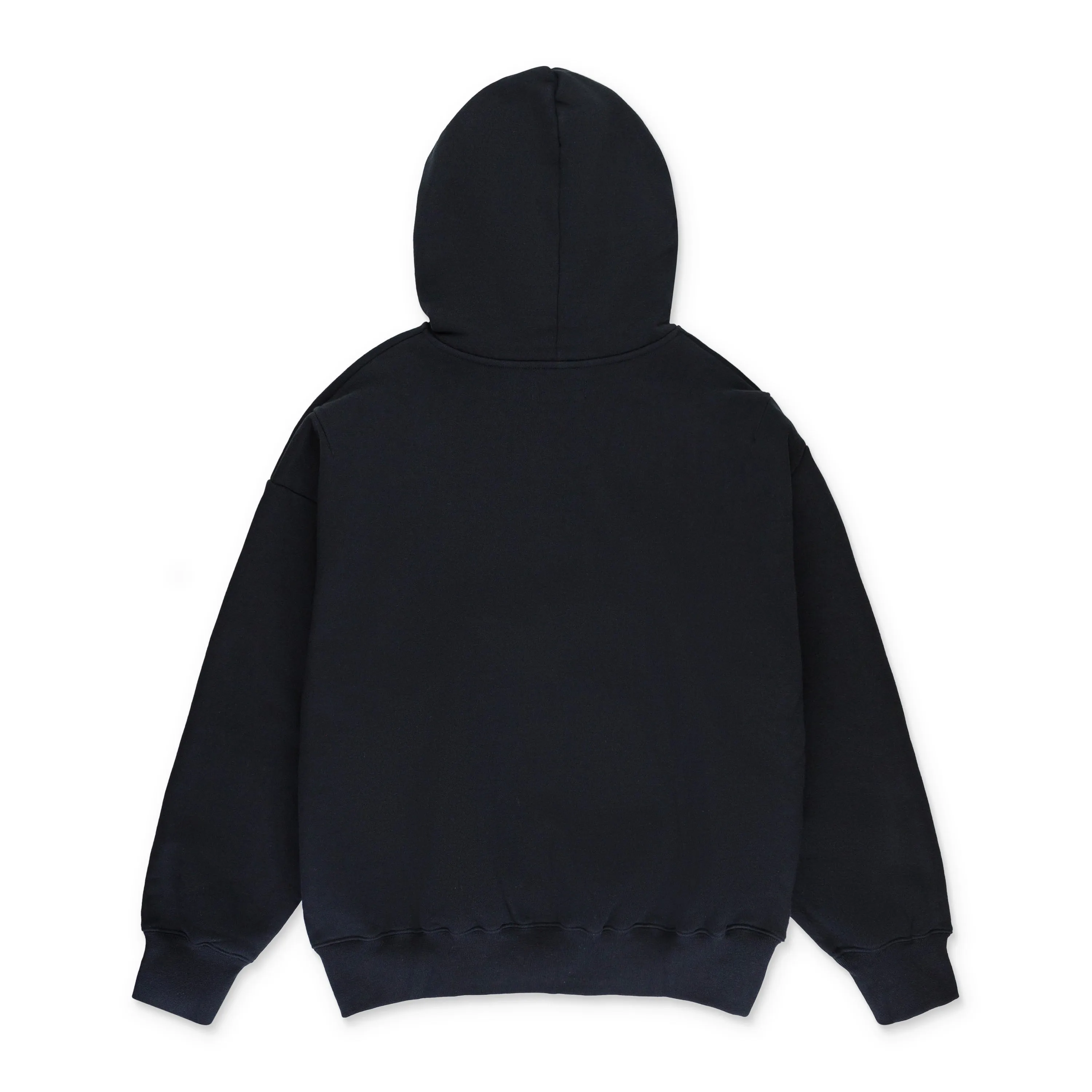 HWT FLEECE PO HOODY BLACK HOODIES & SWEATSHIRTS