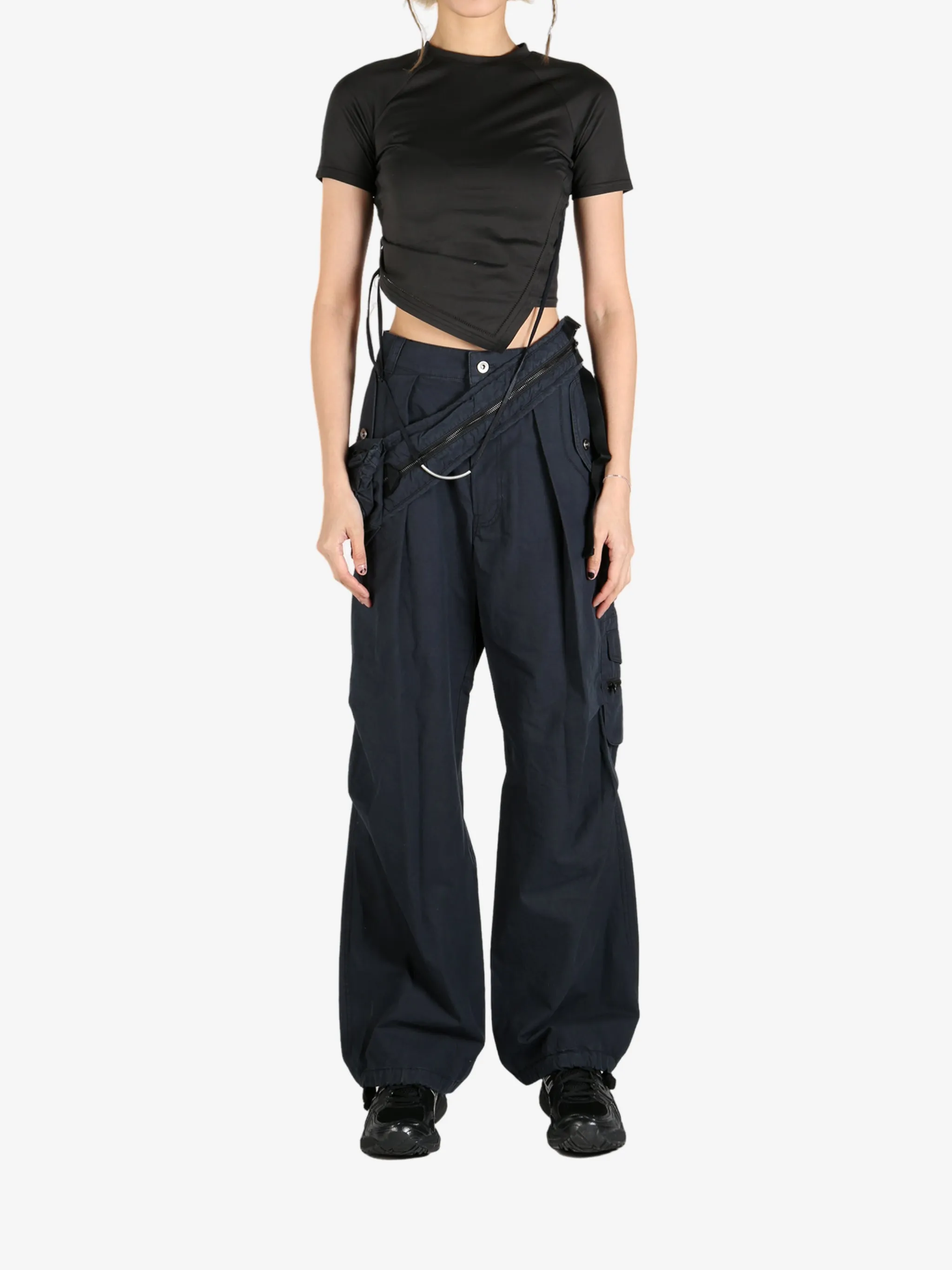 HYEIN SEO - Women Hemstitch Crop Top Clothing_jil-sander