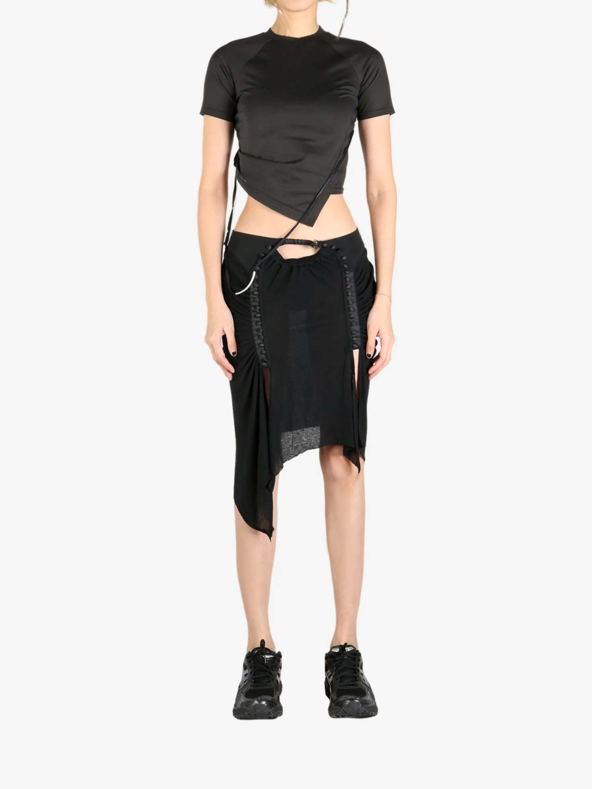 HYEIN SEO - Women Hemstitch Crop Top Clothing_jil-sander