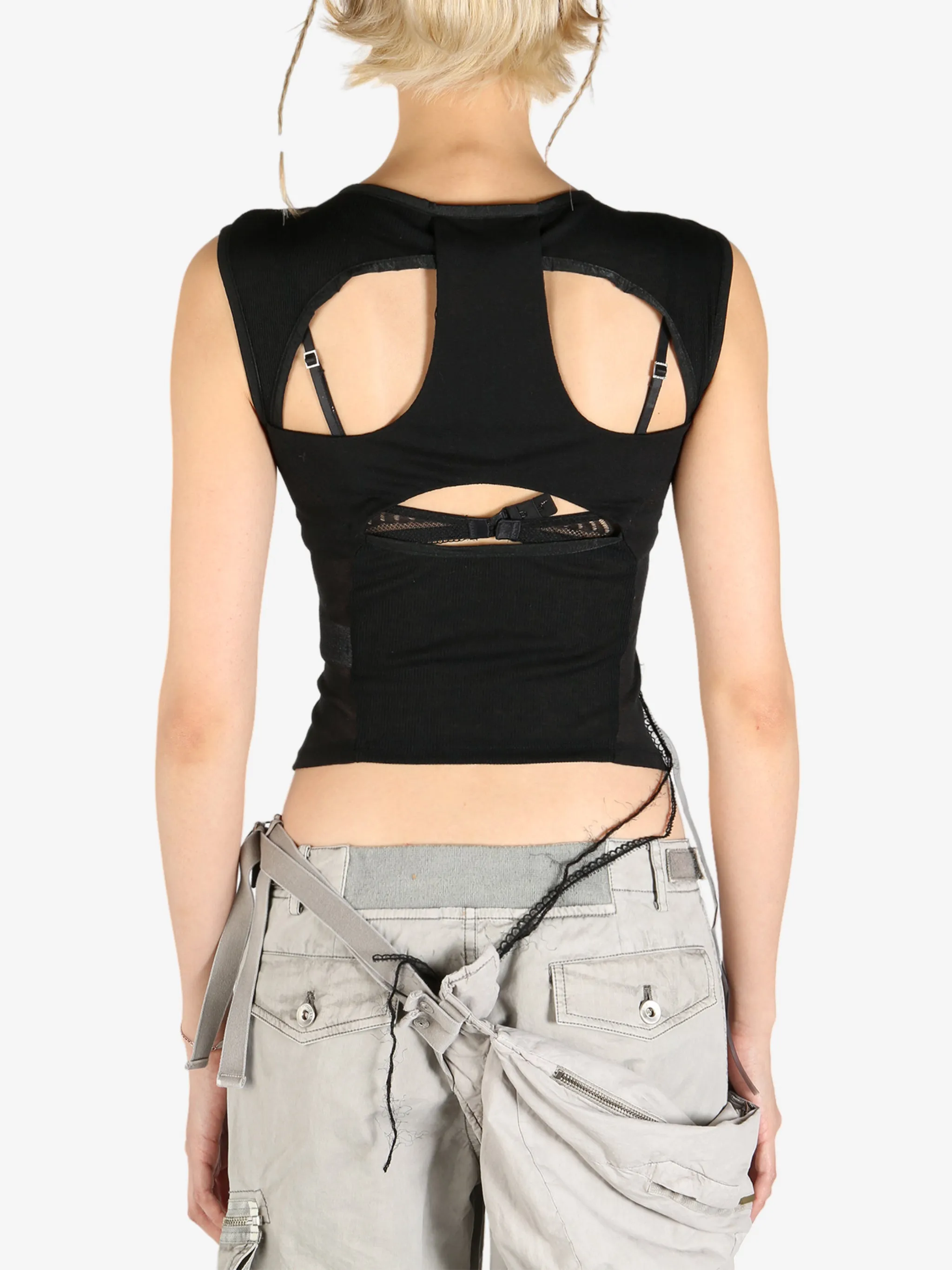 HYEIN SEO - Women Layered Slash Top Clothing_jil-sander