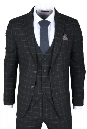 IM3 Checked Tailored Fit Suit