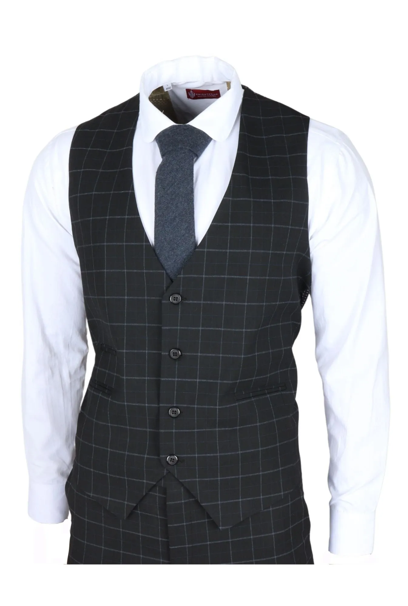 IM3 Checked Tailored Fit Suit