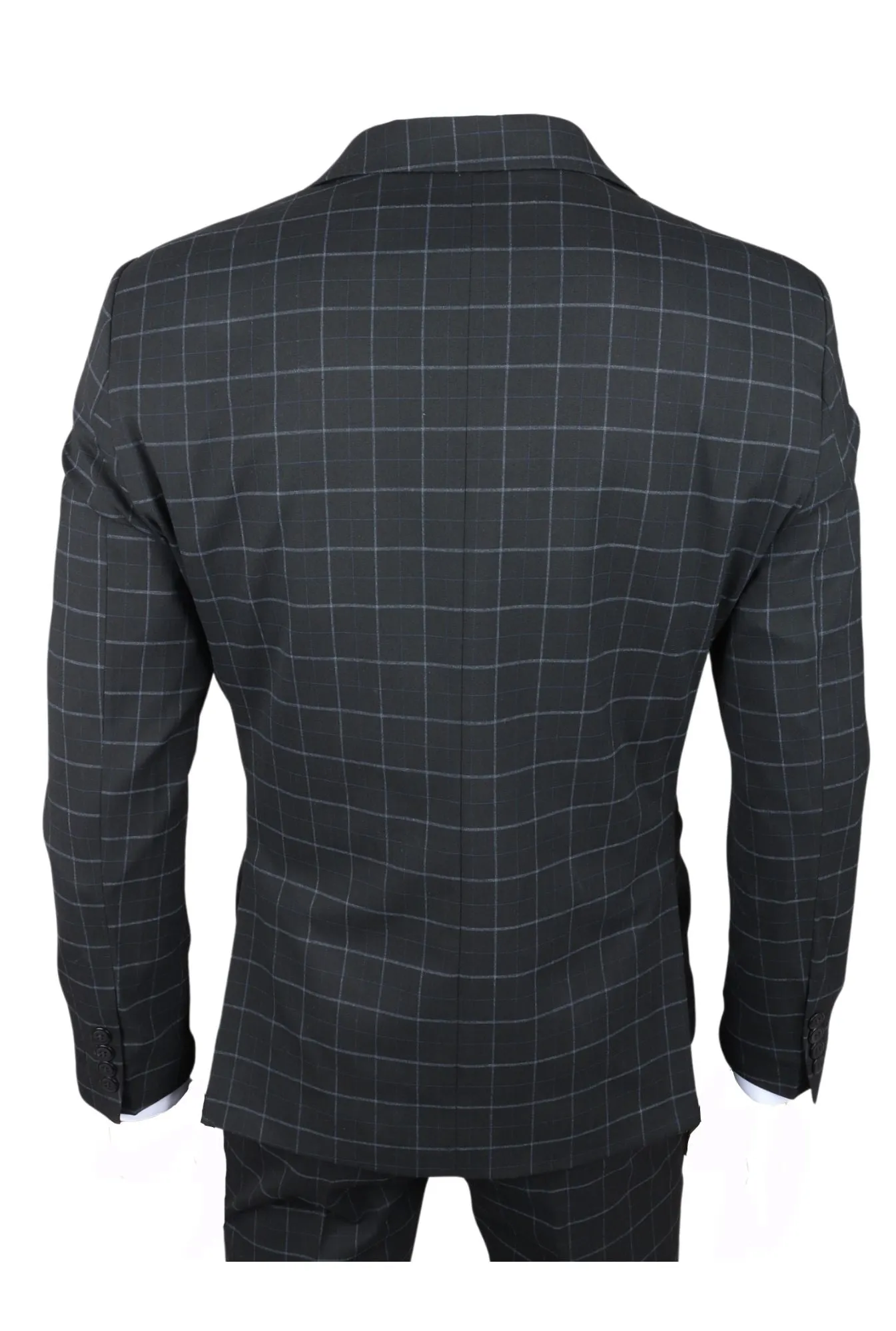 IM3 Checked Tailored Fit Suit